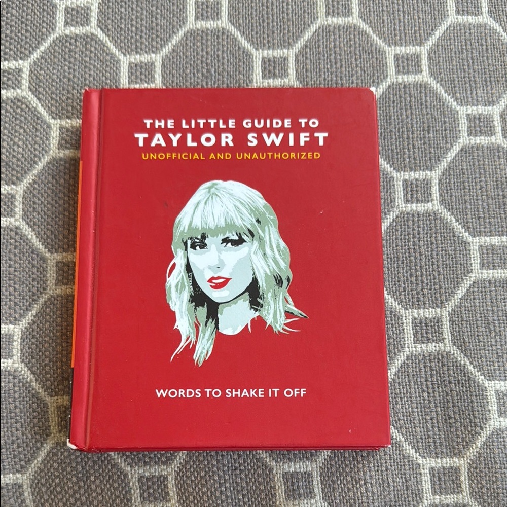 Red 'The Little Guide to Taylor Swift' Book